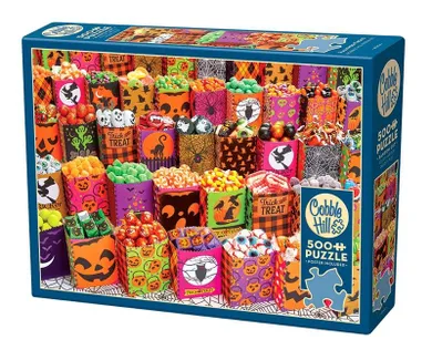 Cobble Hill, Halloweenowe smakołyki, puzzle, 500 elementów