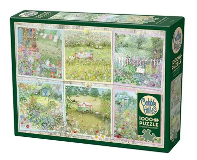 Cobble Hill, Pola kwiatów, puzzle, 1000 elementów