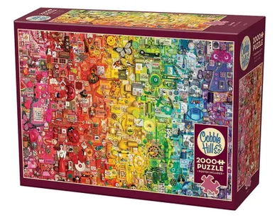 Cobble Hill, Tęcza, puzzle, 2000 elementów