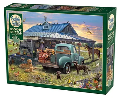 Cobble Hill, Wiejski sklepik, puzzle, 1000 elementów