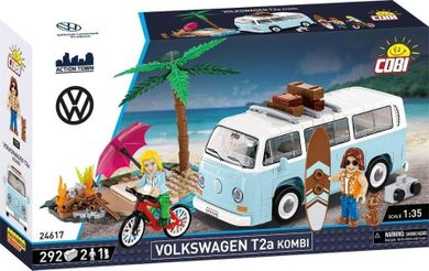 Cobi, Action Town, Volkswagen T2A Kombi, klocki, 292 elementy