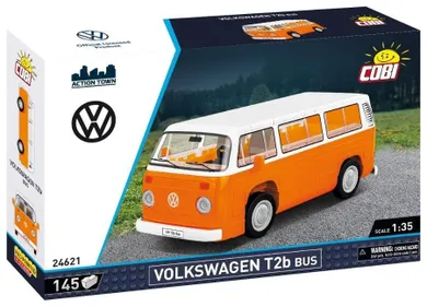 Cobi, Action Town, Volkswagen T2b Bus, klocki, 145 elementów