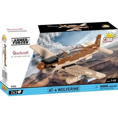 Cobi, Armed Forces, Beechcraft AT-6 Wolverine, klocki, 263 elementy