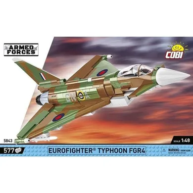 Cobi, Armed Forces, Eurofighter Typhoon FGR4, 1:48, klocki, 577 elementów