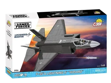 Cobi, Armed Forces, F-35A Lightning II Husarz, klocki, 1:48, 605 elementów