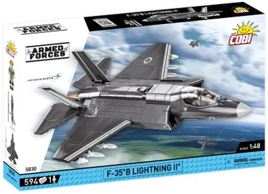 Cobi, Armed Forces, Samolot myśliwski wielozadaniowy, F-35B Lightning II Royal Air Force, 594 elementy