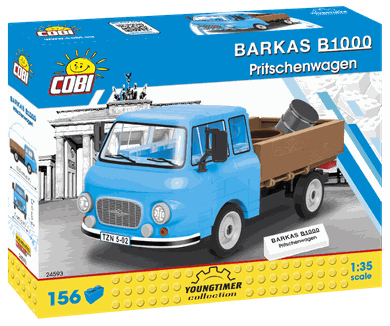 Cobi, Barkas B1000 Pritschenwagen, 1:35, 180 klocków