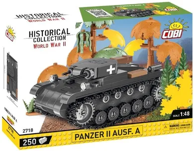 Cobi, HC WWII Panzer II Ausf. A, klocki, 250 elementów