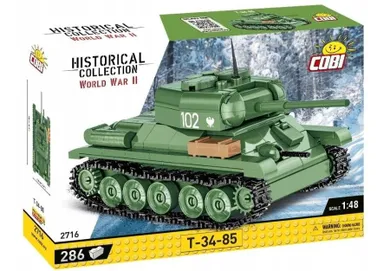 Cobi, HC WWII T-34-85, klocki, 286 elementów