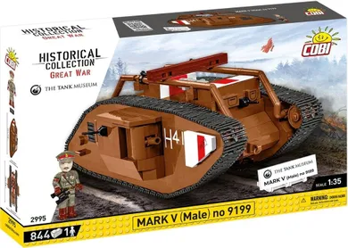 Cobi, Historical Collection, Great War, MARK V (Male) no, 9199, klocki, 844 elementy
