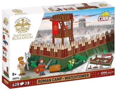 Cobi, Historical Collection, Imperium Romanum, Roman Camp Watchtower, Wieża obserwacyjna, klocki, 628 elementów