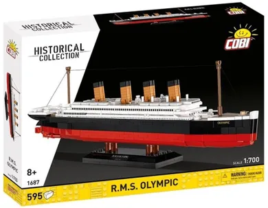 Cobi, Historical Collection, R.M.S. Olimpic, klocki, 1:700, 595 elementów