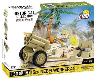 Cobi, Historical Collection WW II, Nebelwerfer 41, 1:35, klocki, 131 elementów
