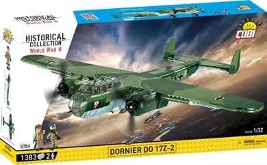 Cobi, Historical Collection WWII, Dornier DO 17Z-2, 1:32, klocki, 1383 elementy