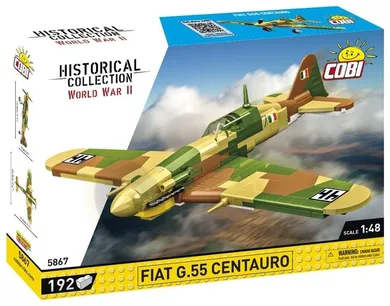 Cobi, Historical Collection WWII, Fiat G.55 Centauro, klocki, 192 elementy