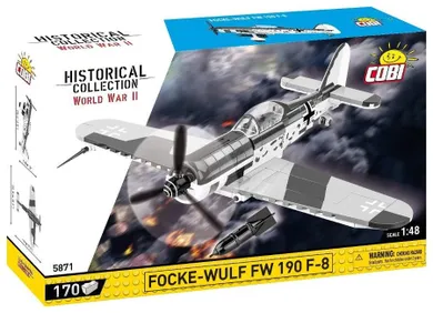 Cobi, Historical Collection WWII, Focke-Wulf Fw, 190 F-8, klocki, 170 elementów
