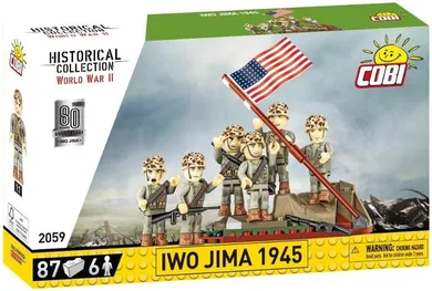 Cobi, Historical Collection WWII, Iwo Jima 1945, klocki, 87 elementów