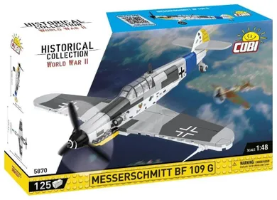 Cobi, Historical Collection WWII, Messerschmitt Bf 109 G, klocki, 125 elementów