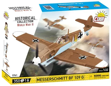 Cobi, Historical Collection WWII, Messerschmitt BF 109 G, klocki, 350 elementów