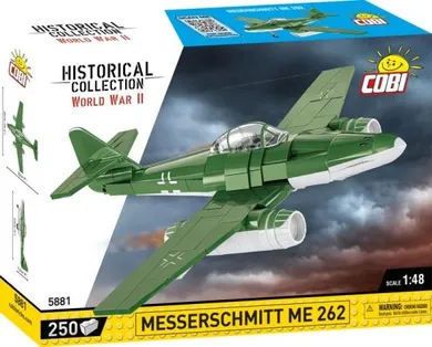 Cobi, Historical Collection, WWII, Messerschmitt Me262, klocki, 250 elementów