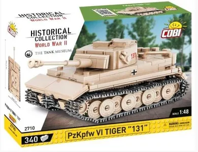 Cobi, Historical Collection WWII, PzKpfw VI Tiger 131, klocki, 340 elementów