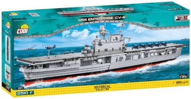 Cobi, Historical Collection WWII USS Enterprise, 2510 klocków