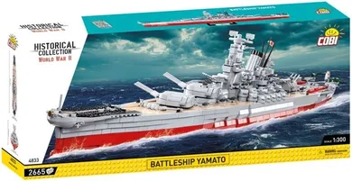 Cobi klocki, klocki Battleship Yamato, samolot, model do sklejania