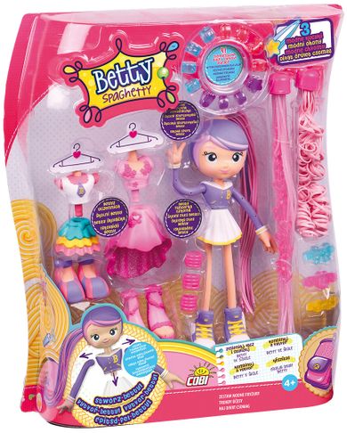 Cobi, Lalka kreatywna Betty Spaghetti, Łącz i mieszaj, Szkolna moda
