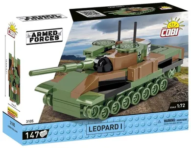 Cobi, Leopard I, klocki, 147 elementów