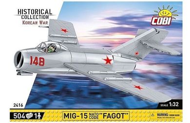 Cobi, MiG-15 Fagot, klocki, 504 elementy