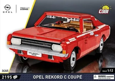 Cobi, Opel Rekord C Coupe, 1:12, klocki, 2195 elementów