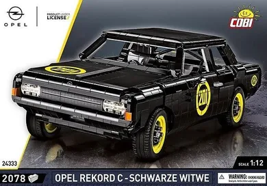 Cobi, Opel Rekord C Schwarze Witwe, klocki konstrukcyjne, 2078 elementów