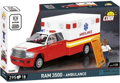 Cobi, RAM, 3500 Ambulance, klocki, 295 elementów