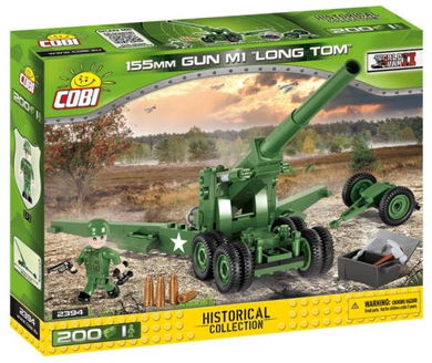 Cobi, Small Army, 155 MM GUN M1 Long Tom, klocki, 2394 elementy