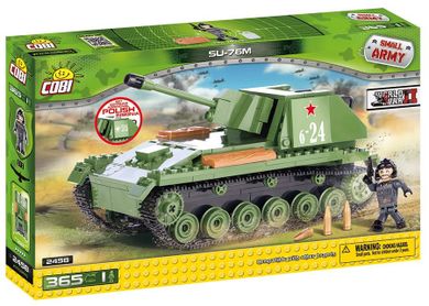 Cobi, Small Army, Działo samobieżne SU-76, klocki, 365 elementów