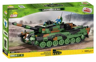 Cobi, Small Army, Leopard 2 A4, klocki, 864 elementy