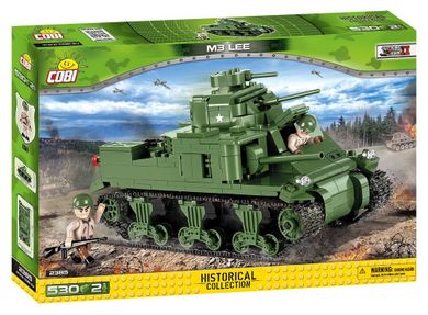 Cobi, Small Army, M3 Lee, klocki, 530 elementów
