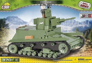 Cobi, Small Army, Polski czołg lekki 7TP, klocki, 365 elementów