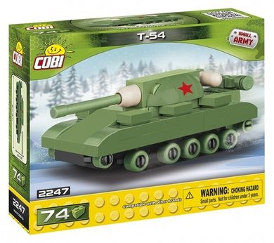 Cobi, Small Army, T-54 Nano, klocki, 74 elementy