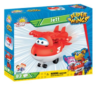 Cobi, Super Wings, Jett, 90 elementów