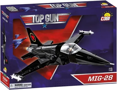 Cobi, Top Gun, MIG-28, klocki, 1:48, 332 elementy