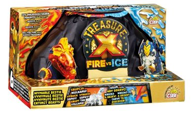 Cobi, Treasure X, Fire vs Ice, Wymarła Bestia, wulkan