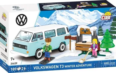 Cobi, Volkswagen T3, Winter Adventure, klocki, 1:35, 221 elementów