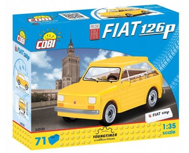 Cobi, Youngtimer, Fiat 126p + Caravan, 185 elementów