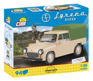Cobi, Youngtimer, Syrena R20, klocki, 94 elementy