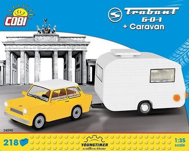 Cobi, Youngtimer, Trabant 601 + Caravan, 223 elementy