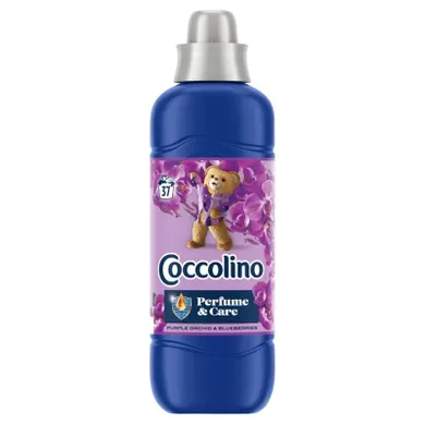 Coccolino, Perfume & Care, płyn do płukania tkanin, purple orchid&blueberries, 925 ml, 37 prań