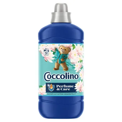 Coccolino, Perfume & Care, płyn do płukania tkanin, water lily&pink grapefruit, 1275 ml, 51 prań