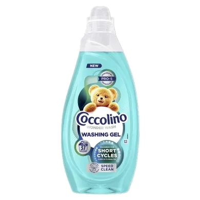 Coccolino, Wonder Wash, żel do prania, speed clean, 37 prań, 148 l