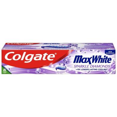 Colgate, Max White, pasta do zębów, sparkle diamonds, 75 ml